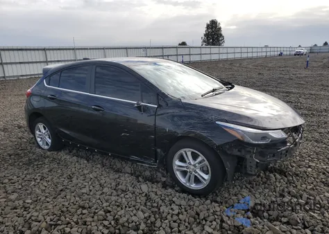 2018 Chevrolet Cruze Lt из США, поврежденный, VIN 3G1BD6SM9JS590606